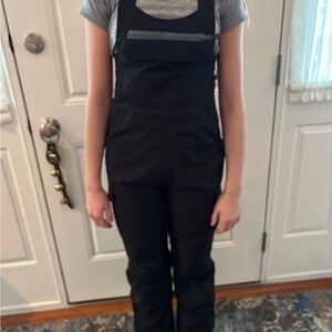 Teen girl ski pants bib